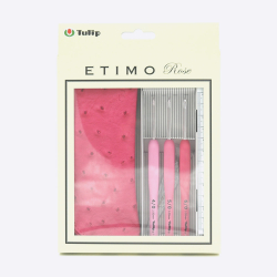 Набор крючков для вязания ETIMO Rose. Tulip арт. TER-15e