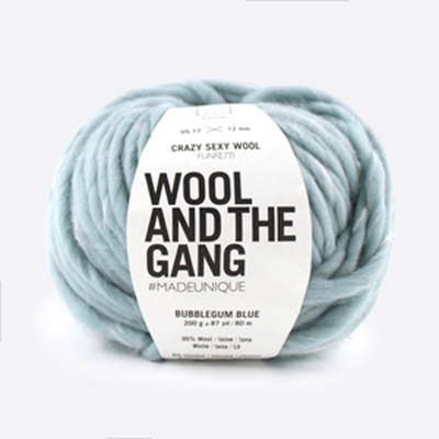 Пряжа WOOL AND THE GANG (Ментоловый лед Твид)