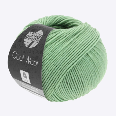 Пряжа Lana Grossa Cool Wool (2078 Сальвия с молоком, 52798)