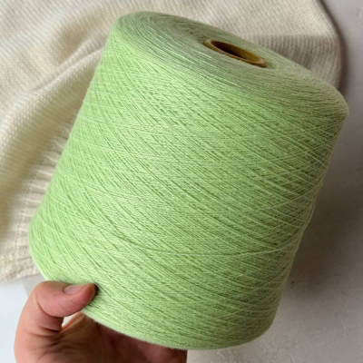 Бобина Кашемир, Loro Piana Cashmere 2/27 (100% Кашемир), 1350 м. (52816, Дыня)