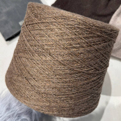 Бобина Coarsehair by Loro Piana (100% кашемир), 550 м. (Castoro mel 664132, Капучино)