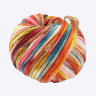 Пряжа Lana Grossa Confetti (63928, 013 Пунш Кюрасао)