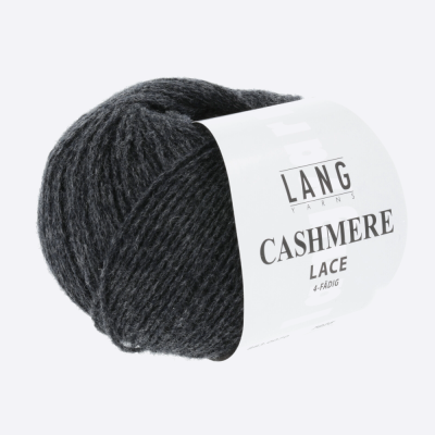 Пряжа Lang Cashmere Lace (883.0070, Графит меланж)