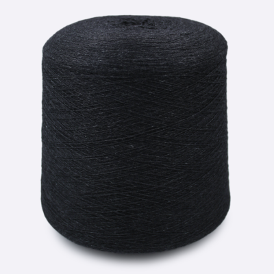 Бобина Academy NEW by Loro Piana (50% кашемир, 50% шелк), 1400 м. (R70 Nero, Трюфель)