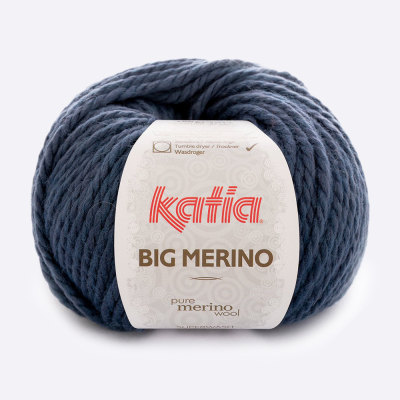 Пряжа Katia Big Merino (778.14, Джинс стронг)
