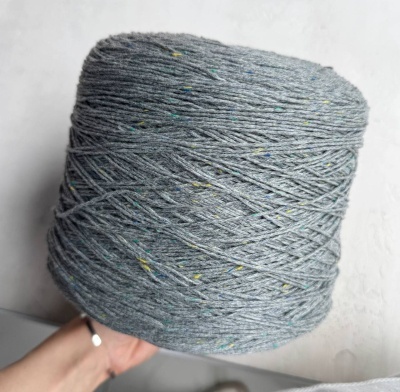 Бобина Cashmere Tweed by Todd&Duncan (100% кашемир), 300 м. (420005, Гриджио)
