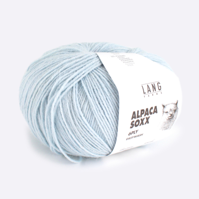 Пряжа Lang Alpaca Soxx 6-Fach/6-Ply (1087.0020, Скай лайн)