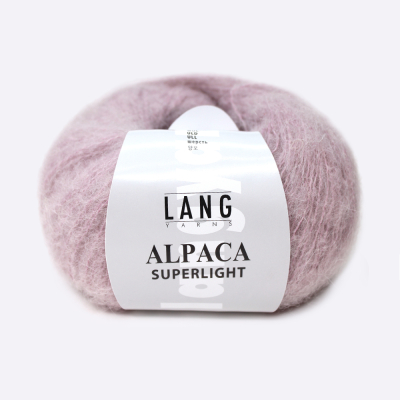 Пряжа Lang Yarns Alpaca Superlight (0248, Пудра)