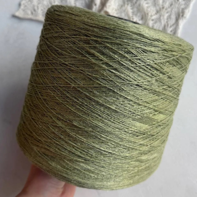 Бобина Lino MIX (100% лен), 650-860 м. (320102, Песто)