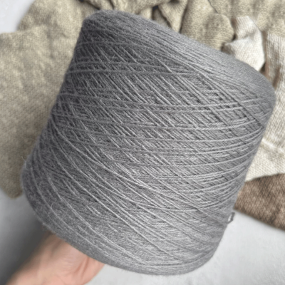 Бобина Socks 4/12 (75% Меринос, 25% Па), 300 м. (6017, Сталь)