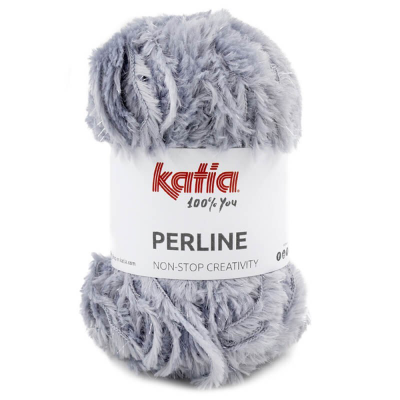 Пряжа Katia Perline (1206.104, Пепельный)
