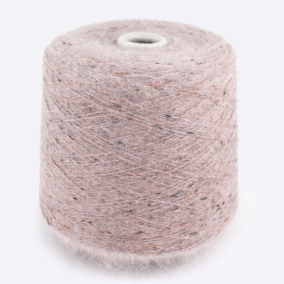Бобина ангора, Angora Spiky Tweed, (80% ангора, 20% ПА) 100 гр, 450 м. (1758, Лилия в цвету)