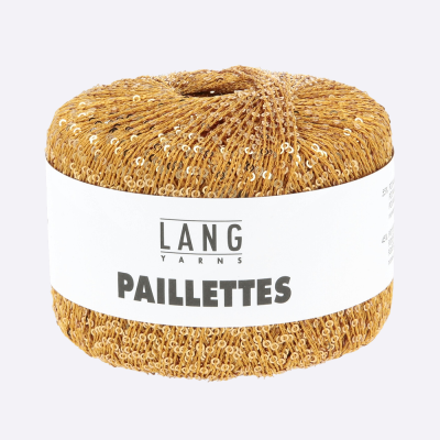 Пряжа Lang Paillettes (39.0049, Куркума)