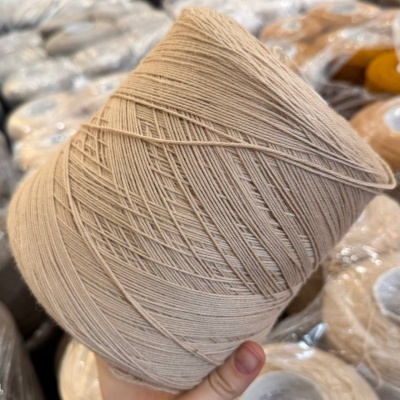 Бобина Merino Baby by WoolDom (100% меринос), 300 м (2E 3072, Пенка Латте)