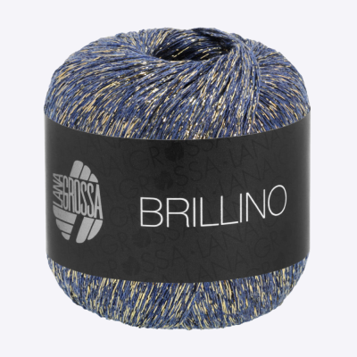 Пряжа Lana Grossa Brillino (60641, 035 Золотая ночь)