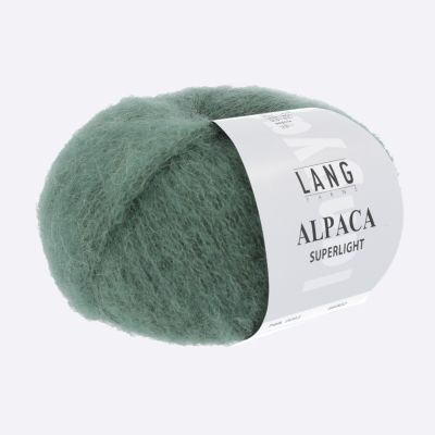 Пряжа Lang Yarns Alpaca Superlight (0093, Малахит)