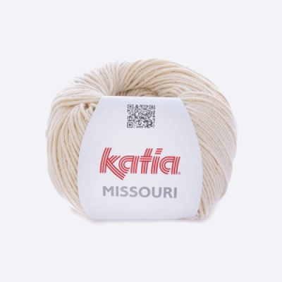 Пряжа Katia Missouri (947.43, Песочный)