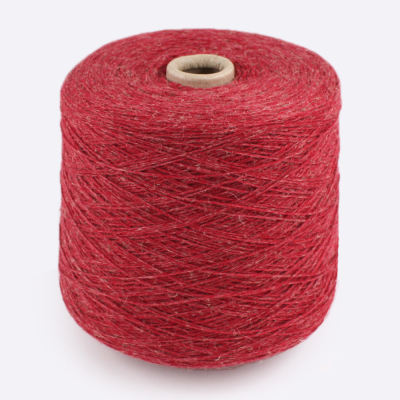 Бобина Woolino 3/15 (30% лен, 30% меринос, 25% хлопок, 15% Па), 500 м. (3223, Малина)