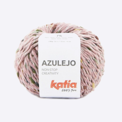 Пряжа Katia Azulejo (1209.309, Твидовая пудра)