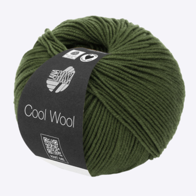 Пряжа Lana Grossa Cool Wool (2042 Хаки, 34512)