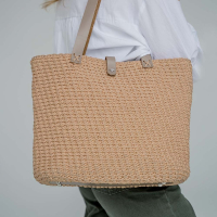 Набор для сумки шоппер из натуральной кожи