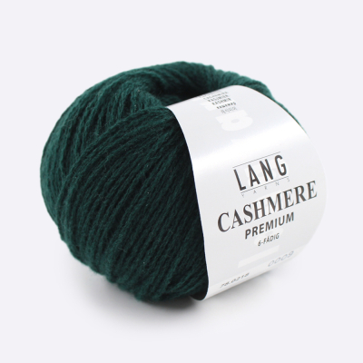 Пряжа Lang Cashmere Premium (78.0218, Припыленный малахит)