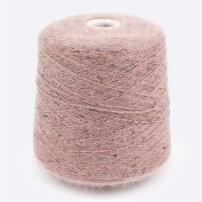 Бобина ангора, Angora Spiky Tweed, (80% ангора, 20% ПА) 100 гр, 450 м. (3948, Макиато)