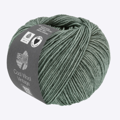 Пряжа Lana Grossa Cool Wool Vintage (60382, 7368 Сальвия)
