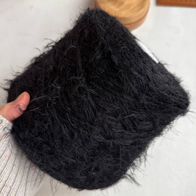 Бобина Soft Padla (50% меринос, 50% ПА), 200 м. (W 988 Nero, Черная смола)