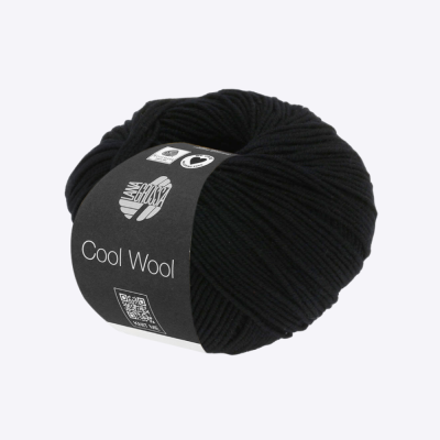 Пряжа Lana Grossa Cool Wool (433 Черный, 03286)