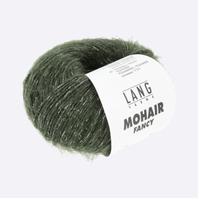 Пряжа Lang Yarns Mohair Fancy (989.0099, Древний изумруд)