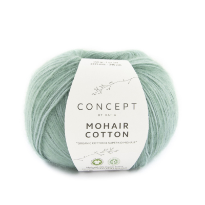 Пряжа Katia Mohair Cotton (1246.84, Тиффани)