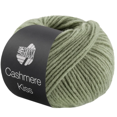 Пряжа Lana Grossa Cashmere Kiss (63608, 114 Полынь)