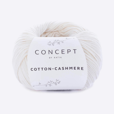 Пряжа Katia Cotton-Cashmere (53, Молочный)