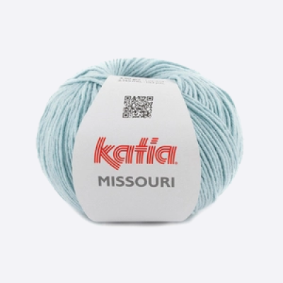 Пряжа Katia Missouri (947.55, Ледяной)