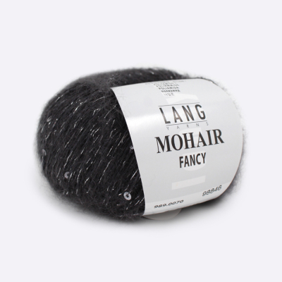 Пряжа Lang Yarns Mohair Fancy (989.0070, Графит)