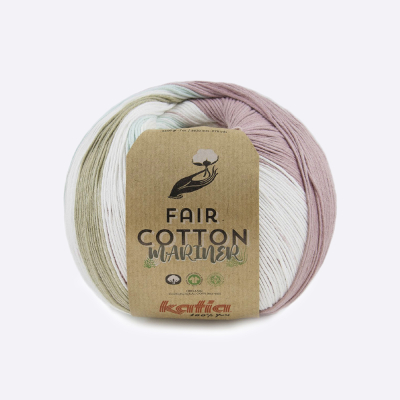 Пряжа Katia Fair Cotton Mariner (1018.203, Лиловая сальвия)