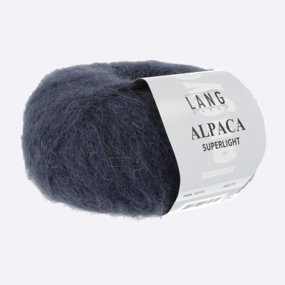 Пряжа Lang Yarns Alpaca Superlight (0010, Шторм)