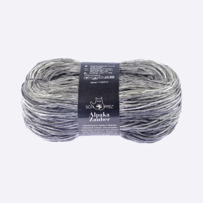 Пряжа Schoppel Alpaca Zauber Plus (1860-1508, Пепельный дым)