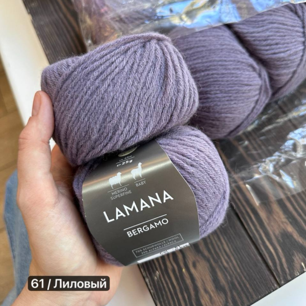 Пряжа Lamana Bergamo