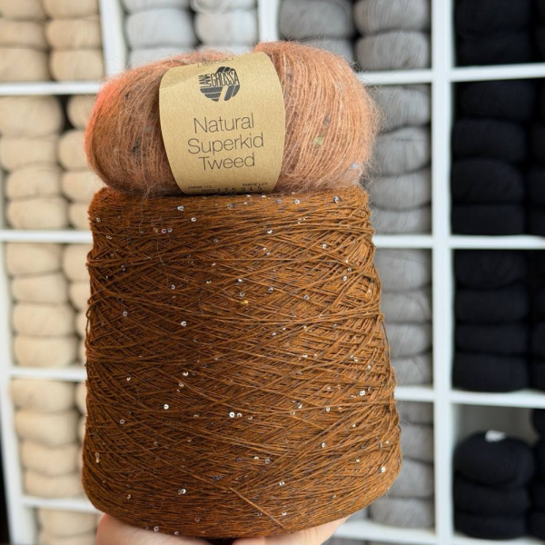 Пряжа Lana Grossa Natural Superkid Tweed