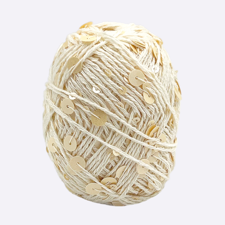 Королевские крафтовые пайетки (Ваниль)