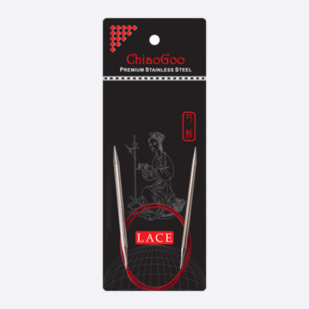 Спицы Chiaogoo круговые металлические Red Lace (7060-15, 10 мм, 150 см)