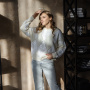 Описание вязания #Джемпер_ромбы_Кучинелли