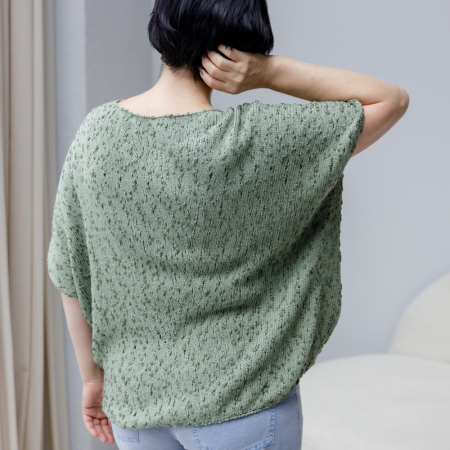 Описание вязания #Футболка_Клин