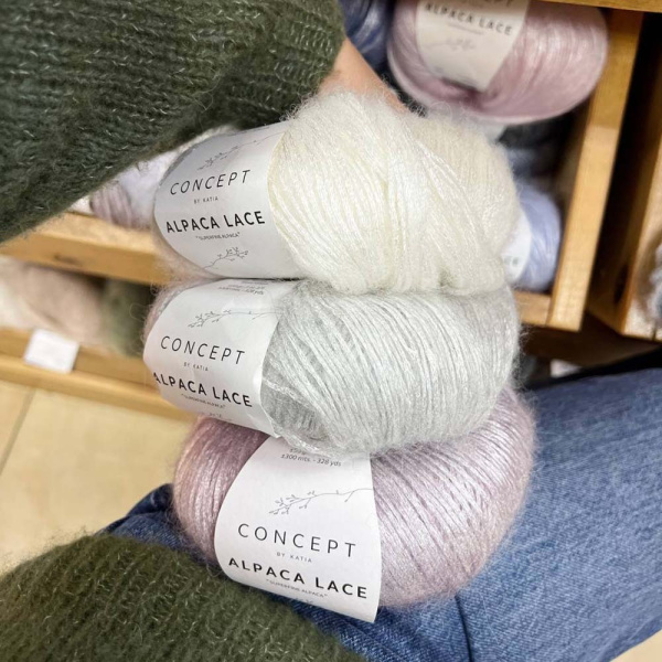 Пряжа Katia Alpaca Lace