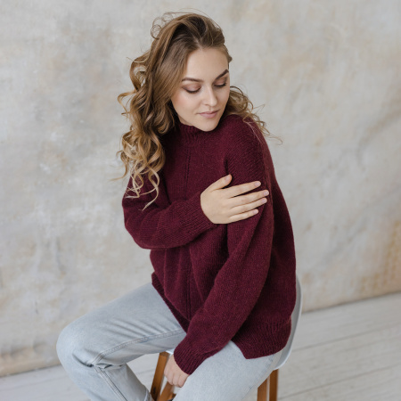 Описание вязания #Японское_плечо_Объятия_Самурая