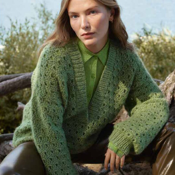 Журнал Lana Grossa: Hakeln N. 07, Сдержанный шик, AW 2024/25