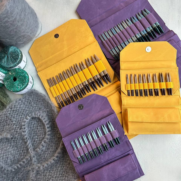 Набор спиц 12 пар 12 см LYKKE Indigo Violet