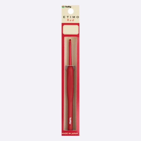 Крючок для вязания с ручкой "ETIMO Red" Tulip (6,5 мм, TED-105e)